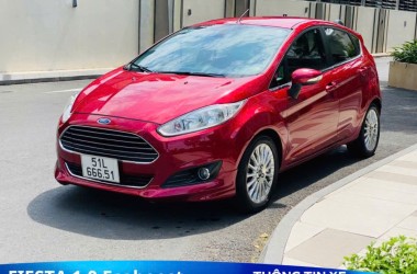 FORD FIESTA 1.0L ECOBOOST - SẢN XUẤT 2014 - ODO 49.000KM